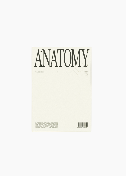Prologue Magazine: Anatomy