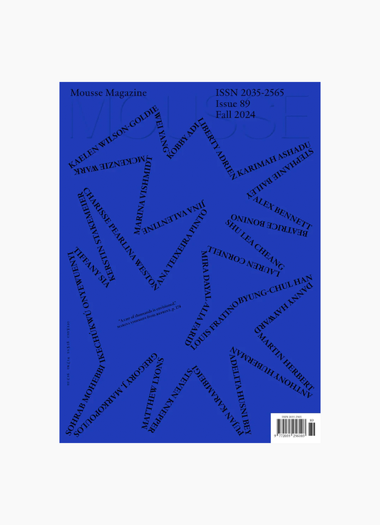 Mousse, Issue 89
