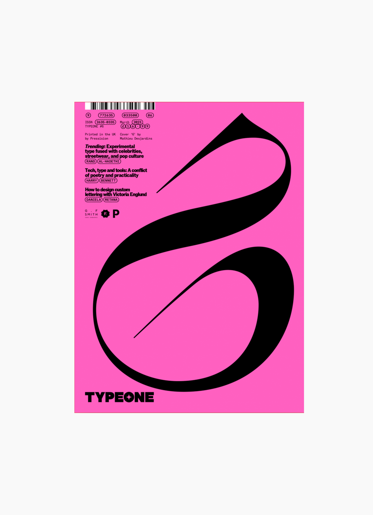 TYPEONE, Issue 6